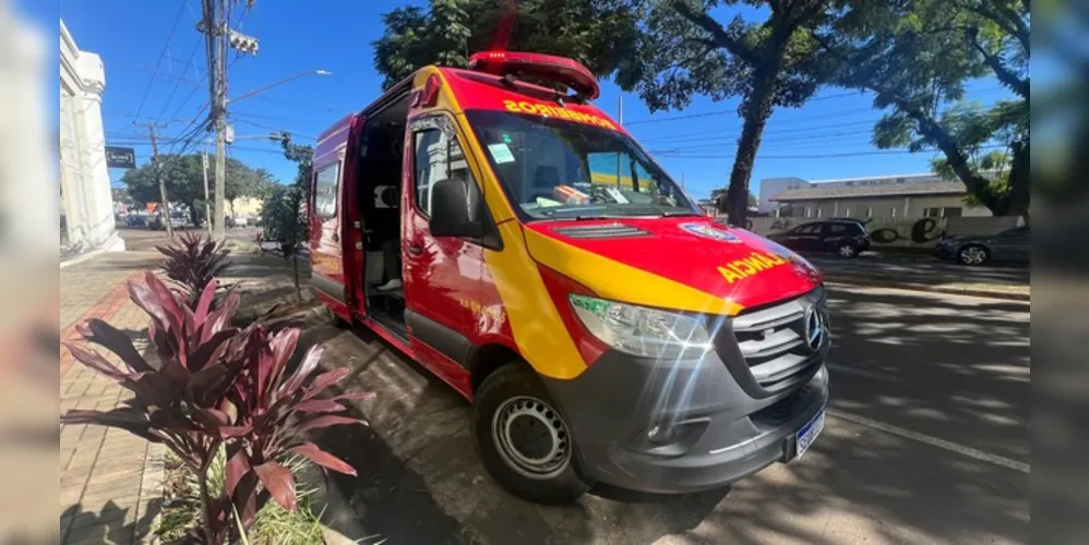 Corpo de Bombeiros (Siate) foi mobilizado para atender a vítima