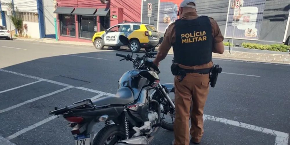 Polícia Militar também acompanhou a ocorrência