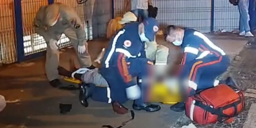 Equipes de socorro foram acionadas para realizar os atendimentos