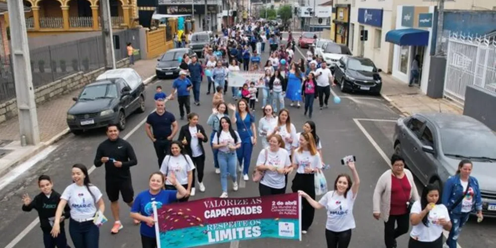 A caminhada, que já está em sua 4a edição