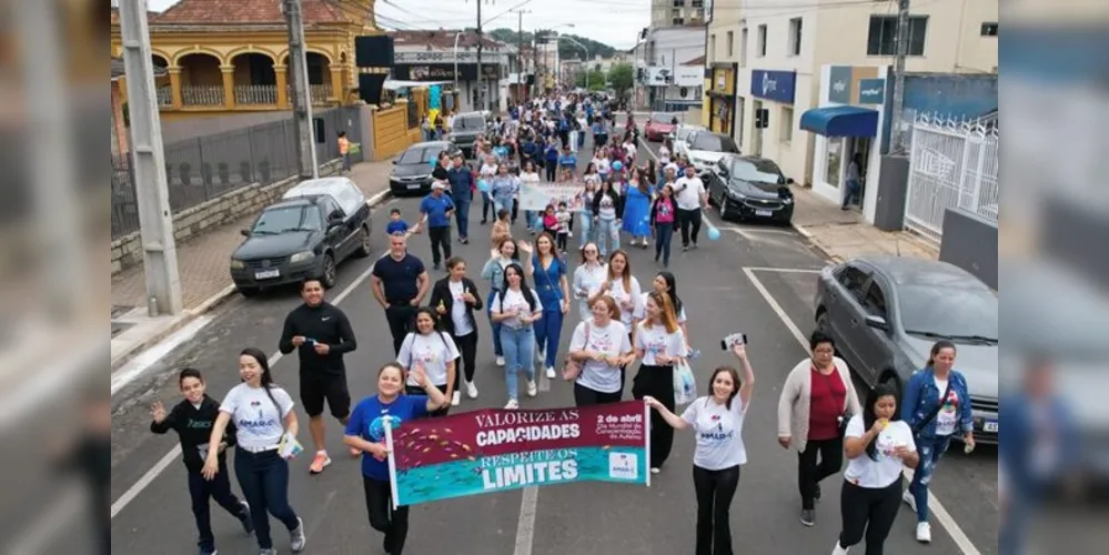 A caminhada, que já está em sua 4a edição