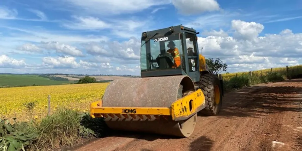 Ao todo serão recuperados cerca de 14km de estradas da localidade