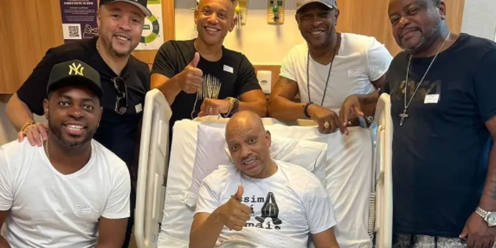 A unidade de saúde havia informado que o cantor vinha apresentando melhoras