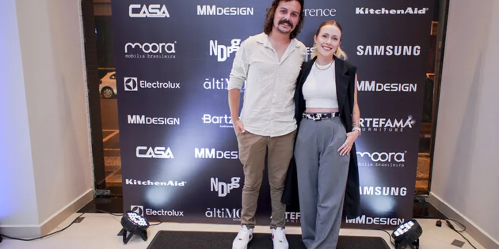 Bruno Kobay e Natalia Egg.
