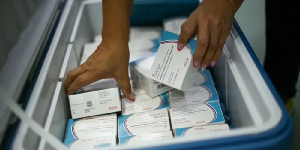 Vacinas contra a dengue disponibilizadas pelo SUS