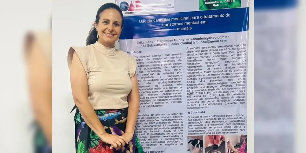 Drª. Erika Zanoni esteve no Congresso de Cânhamo e Cannabis medicinal, organizado pela OAB-PE