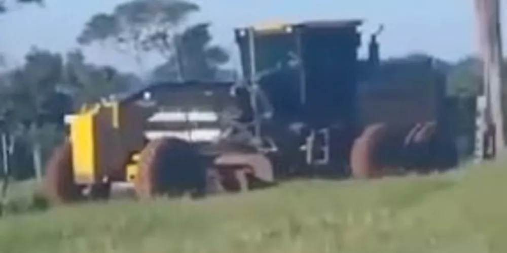 Cena peculiar registrada no vídeo se disseminou pelas redes sociais