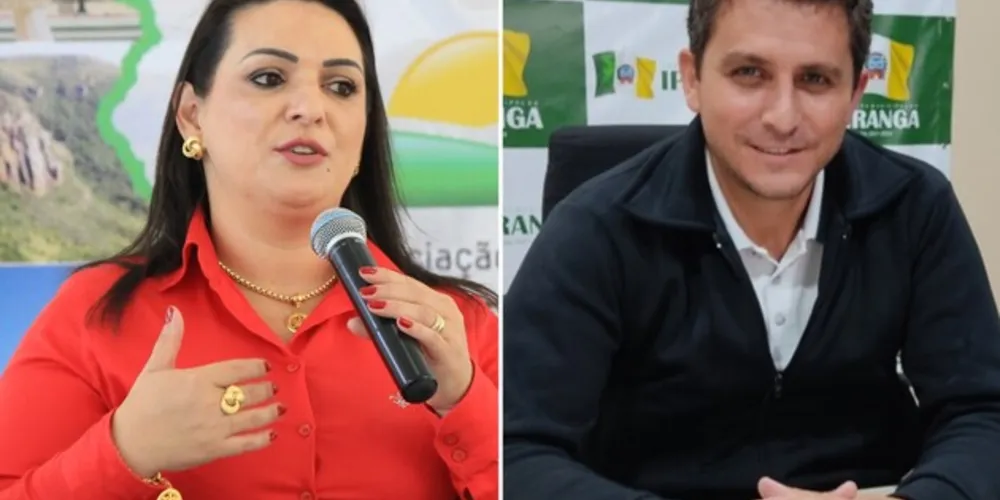 Presidente da AMCG e prefeita de Carambeí, Elisangela Pedroso; e prefeito de Ipiranga, Douglas Modesto, avaliaram a importância do evento