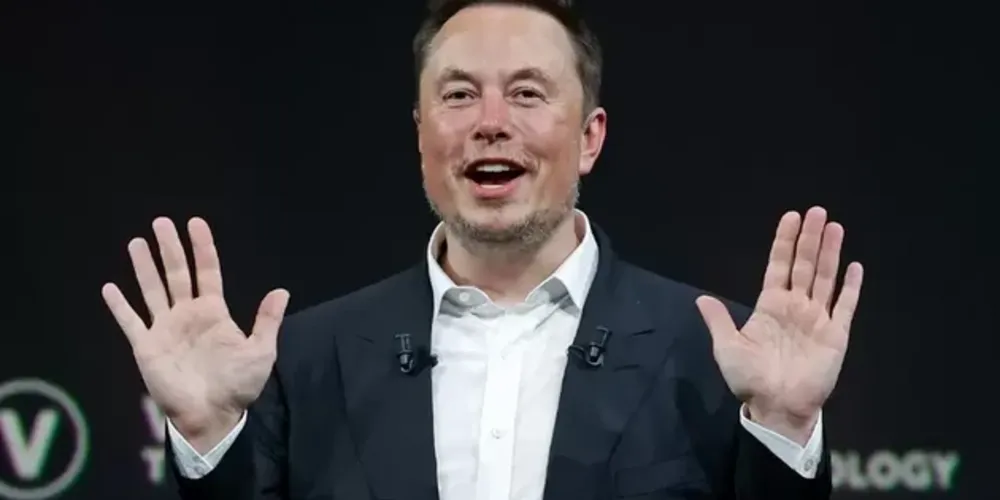 A postagem de Musk foi uma resposta a um perfil satírico