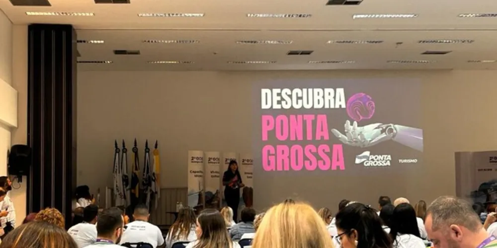 Durante o evento os participantes receberam uma capacitação sobre o município