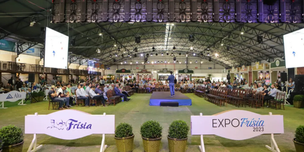 Imagem do lançamento da ExpoFrísia, em 2023