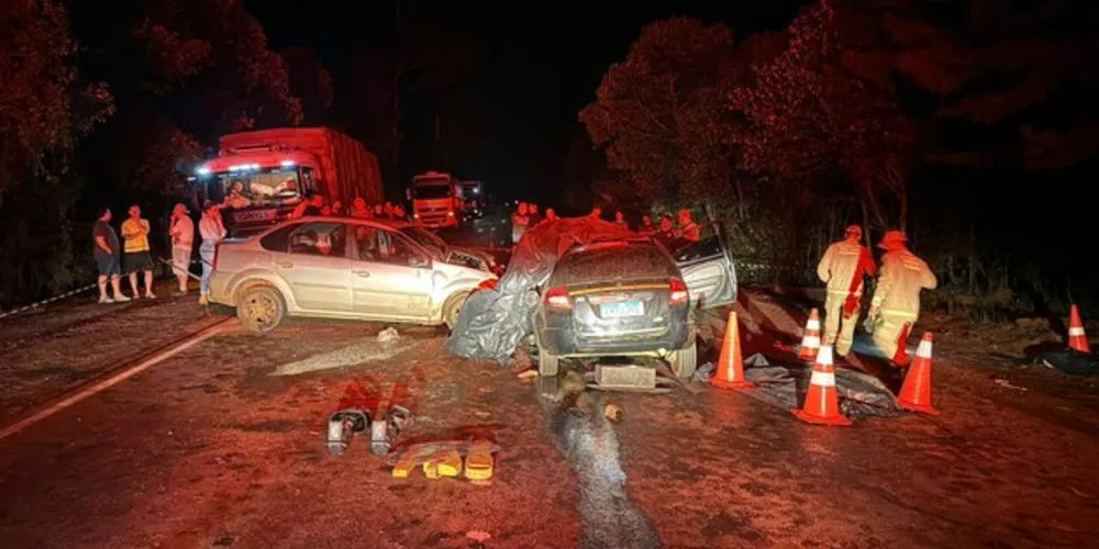 Acidente aconteceu na noite dessa segunda-feira (29)