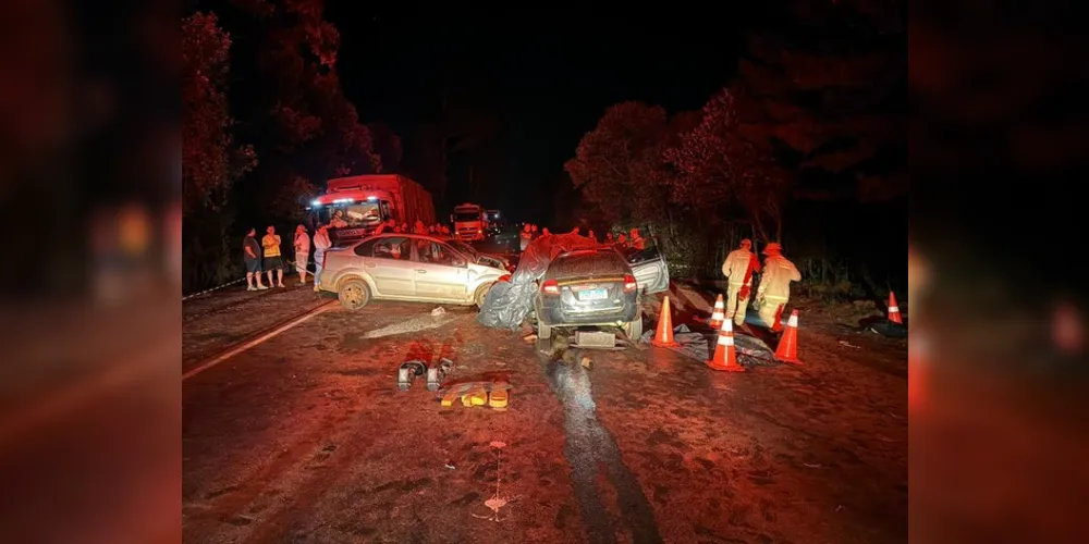 Acidente aconteceu na noite dessa segunda-feira (29)