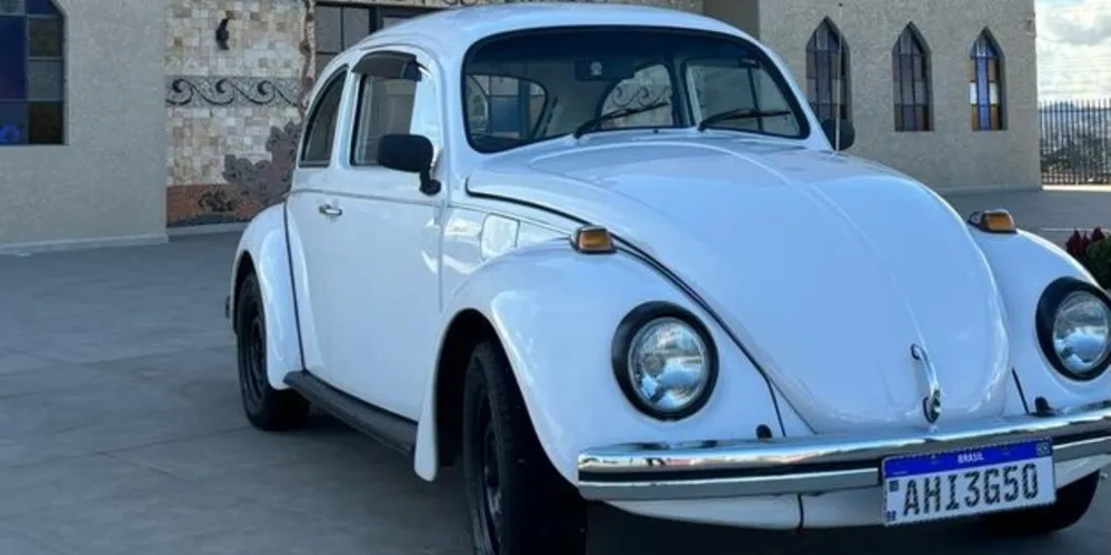 Fusca é do ano 79, com motor 1.300
