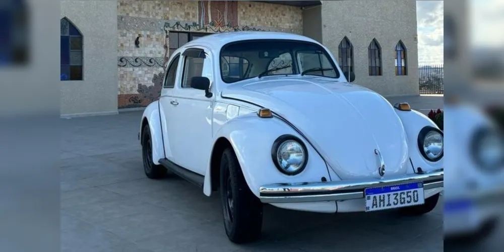 Fusca é do ano 79, com motor 1.300