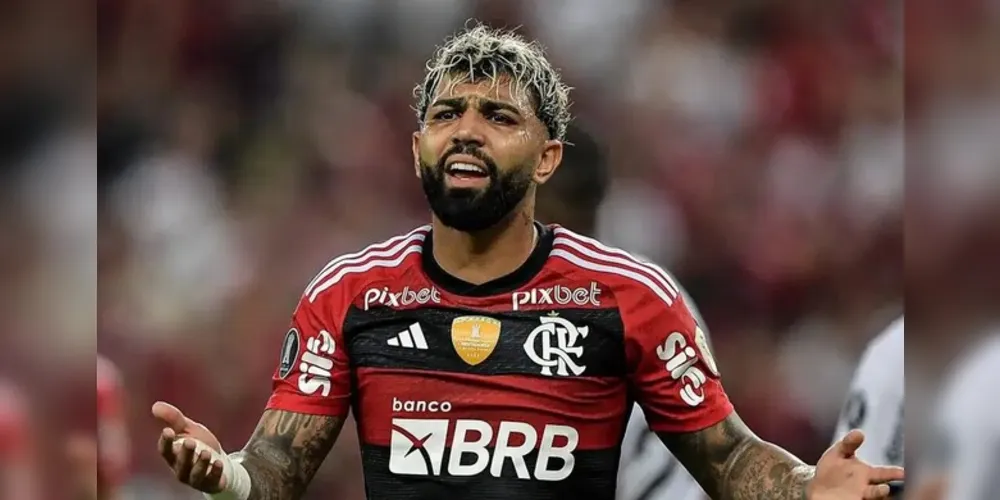 Gabigol, por meio de nota, disse que o exame foi feito e apresentou resultado negativo