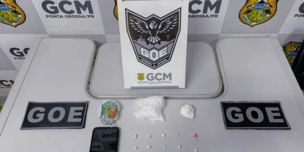 Apreensão foi realizada pela equipe GOE Bravo, na noite dessa terça-feira (09)