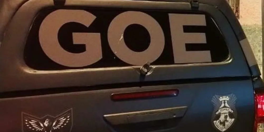 GOE foi acionado para prestar apoio a oficial de Justiça
