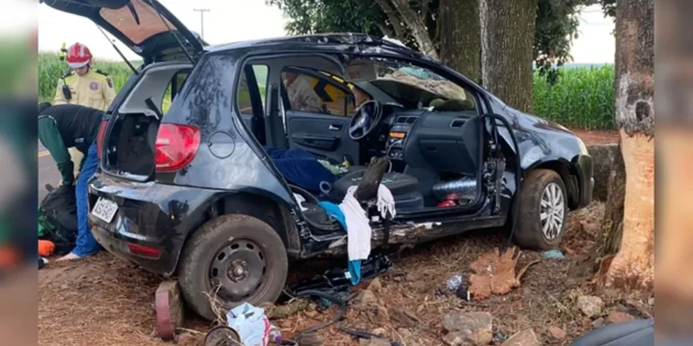 As duas passageiras, uma com 33 e 34 anos, tiveram suspeita de fratura