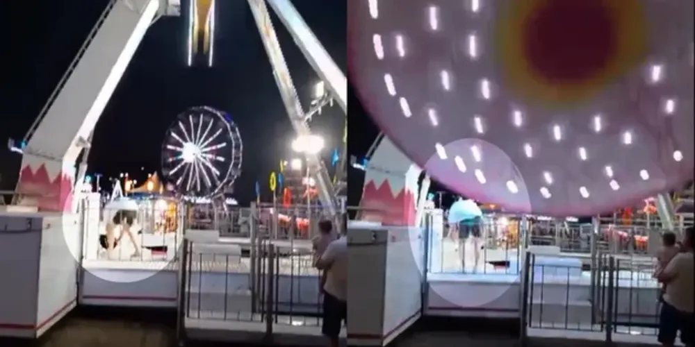 O caso foi registrado na noite de domingo (28)