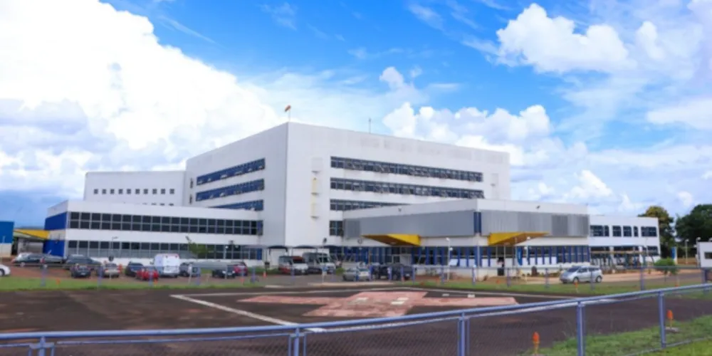 Hospital Universitário fica na região de Uvaranas, em Ponta Grossa