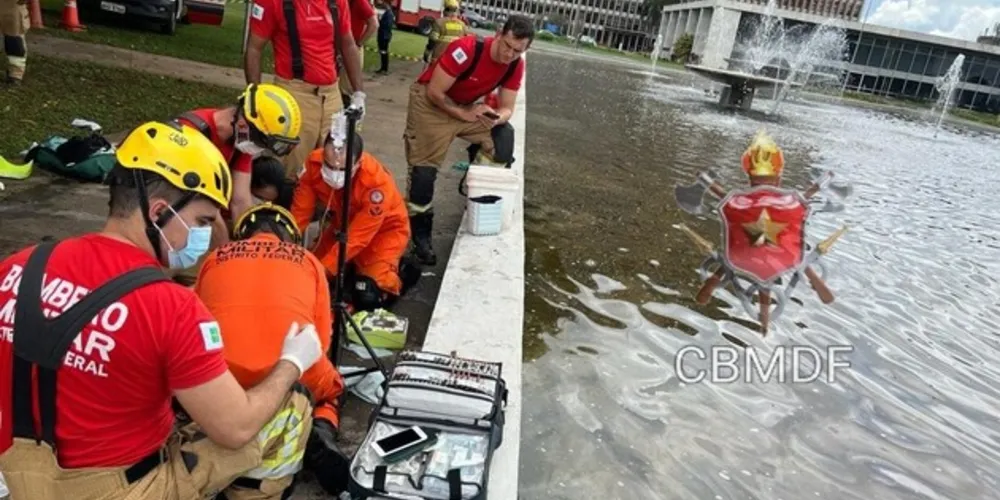 O Corpo de Bombeiros foi acionado e os militares não souberam dizer o que provocou o afogamento