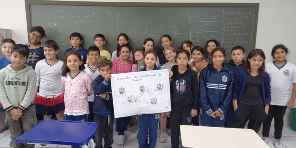 Data comemorativa, tema das práticas em sala, ocorre em 22 de abril