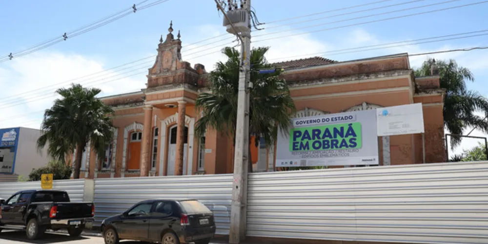 A cidade de Ipiranga está em processo de restauração do seu edifício mais antigo