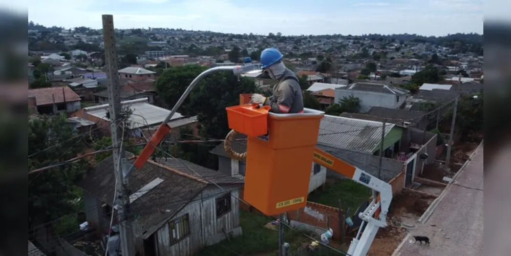 Investimento total é de R$ 114 milhões e deve abranger 50 mil pontos de iluminação em toda a cidade