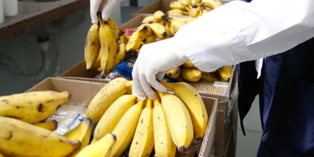 O item que mais aumentou foi a banana com 32,70%