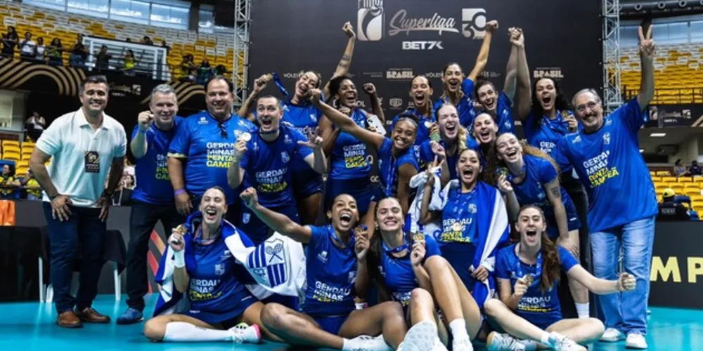Minas é pentacampeão da Superliga feminina