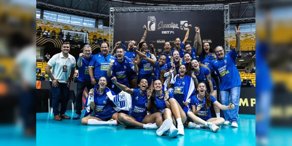 Minas é pentacampeão da Superliga feminina