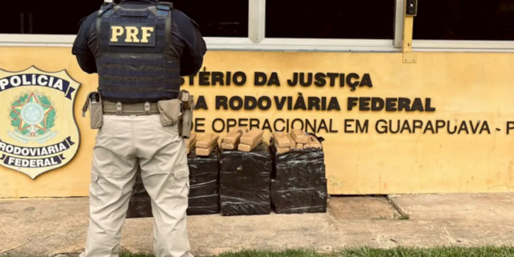 Apreensão aconteceu na BR-277, em Guarapuava