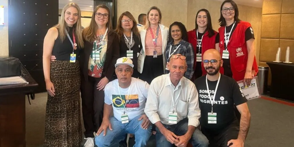 Equipe da Prefeitura está marcando presença no evento