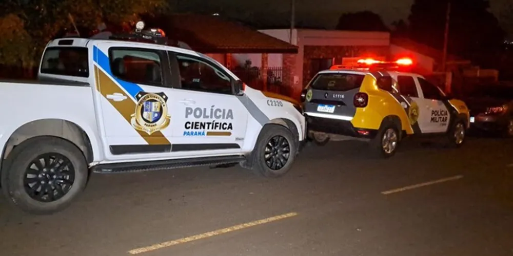 Equipes da Polícia Civil e da Militar estiveram no local