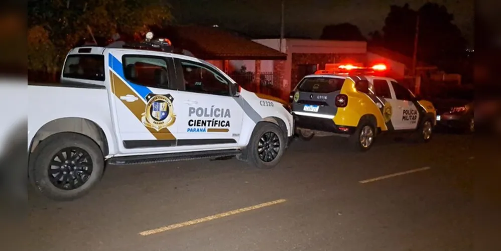 Equipes da Polícia Civil e da Militar estiveram no local