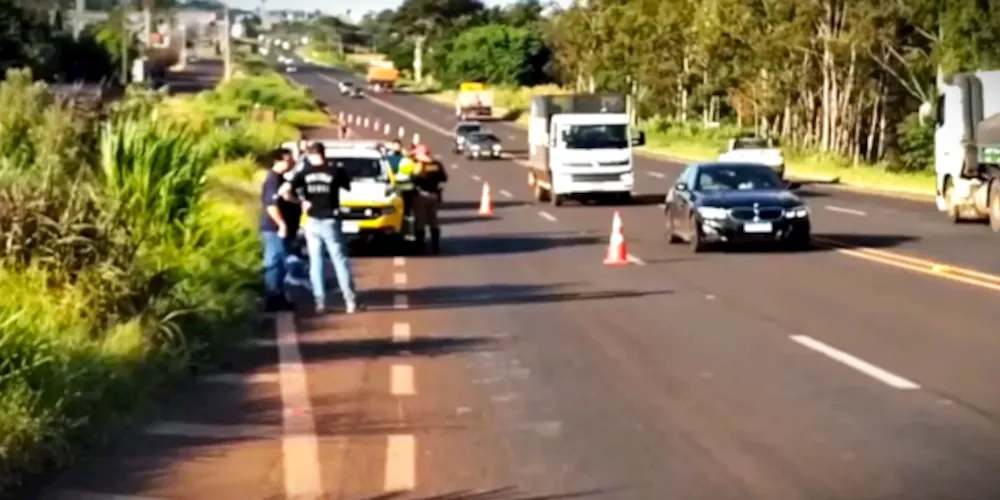 Equipes de segurança foram acionadas para a ocorrência