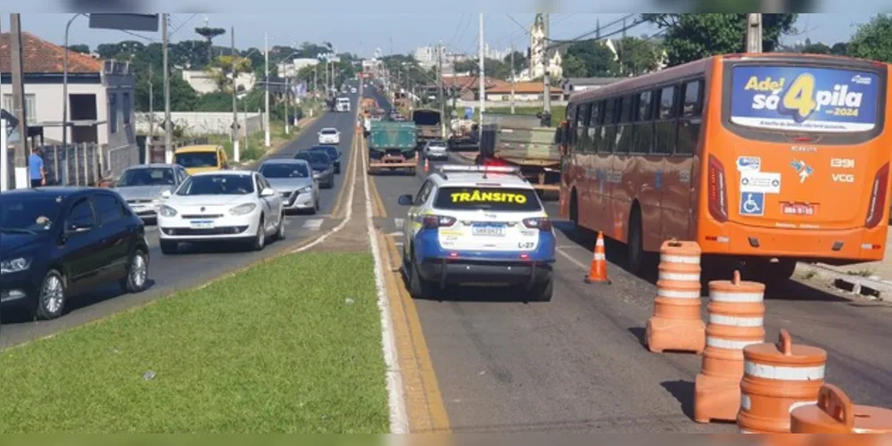 Por se tratar de local de alto fluxo, o trânsito poderá ficar lento ao longo do dia