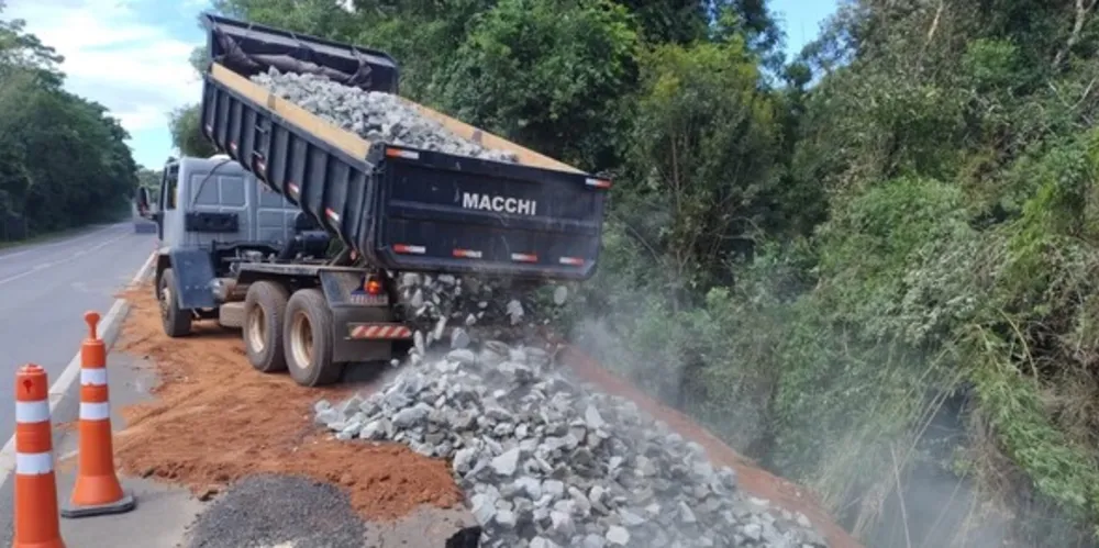 Diversos trabalhos foram realizados através do 'Lote 1' das rodovias