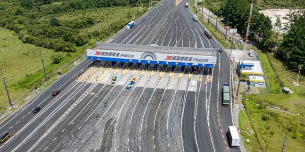Praça de Purunã fica entre Ponta Grossa e Curitiba