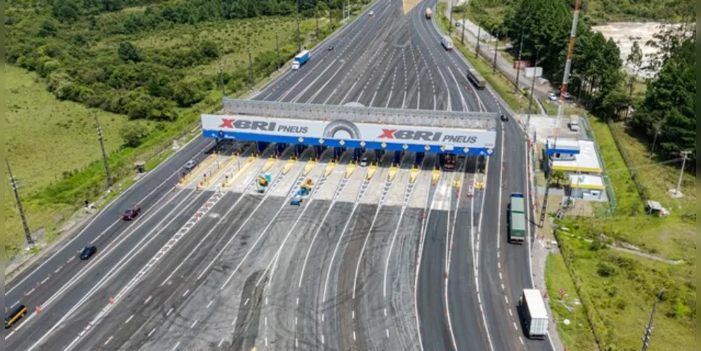 Praça de Purunã fica entre Ponta Grossa e Curitiba