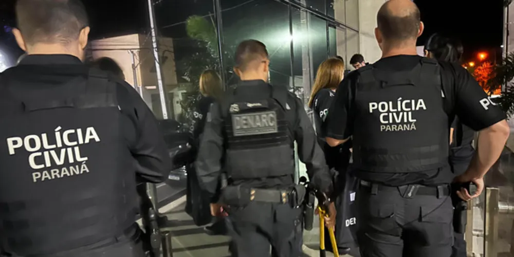 PCPR cumpre 27 mandados contra organização que lavava dinheiro do tráfico de drogas