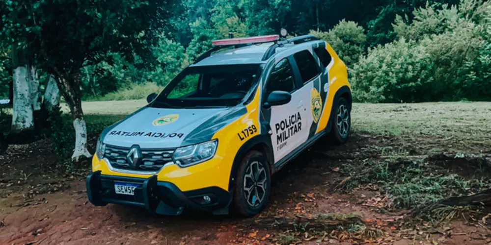 PM conseguiu localizar o veículo roubado por imagens de câmeras de segurança