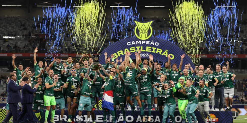Palmeiras foi o último campeão do Campeonato Brasileiro de 2023