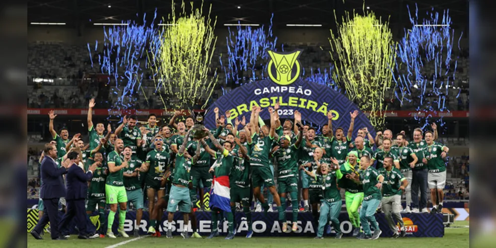 O Palmeiras foi o campeão das duas últimas edições do Brasileirão