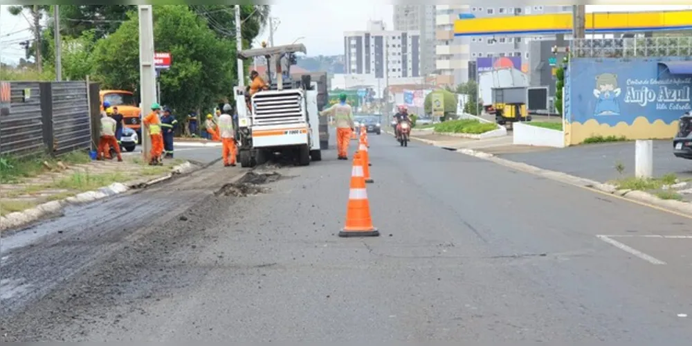 A Rua Dr. Paula Xavier é uma das principais vias arteriais do município de Ponta Grossa