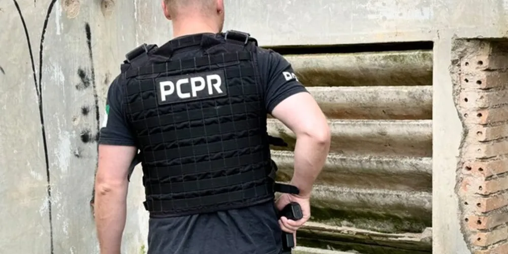 Polícia Civil realizou a prisão em Castro, nos Campos Gerais