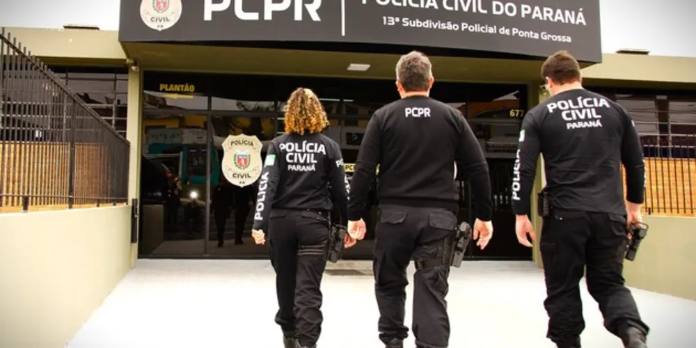 Agentes da Polícia Civil realizaram a prisão