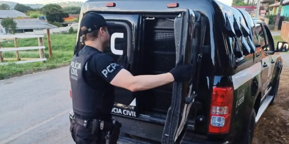 Agentes realizaram a prisão nesta sexta-feira (3)