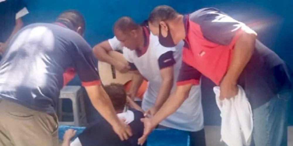 Desde a inauguração do local, em 1979, não acontecia um batismo religioso